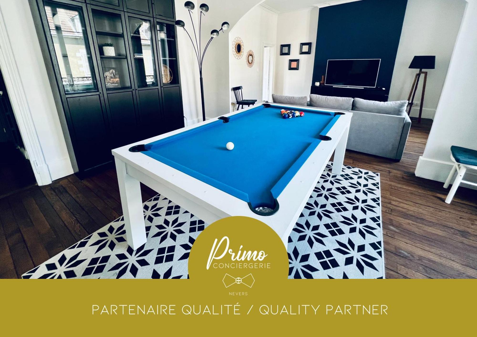 "Le General" Appartement Prestige Proche Gare, Haut-De-Gamme, Avec Billard Et Parking Prive, By Primo C0Nciergerie Nevers Exteriör bild